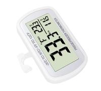 Digital Kitchen Meter for Refrigerator Chiller with High Low Degree Mounting and Clear Display Screen Large LCD Fridge Thermograph Denial Drill Fridge Temperature Meter