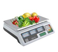 Digital Kitchen Scale 40kg, Electronic Baking Scale with LCD Dual Screen Display, Adjustable Accuracy for Food, Meat, Deli, and Fruit Market