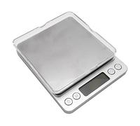 Digital Kitchen Scale BE-TOOL 500g/ 0.01g Mini Cooking Food Scale,Mini Pocket Jewelry Scale with Back-Lit LCD Display, 2 Trays, 6 Units, Auto Off, Tare, PCS Function, Batteries Included