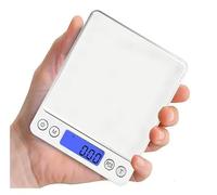 Digital Kitchen Scale, Electronic Digital Scales Balance Precision 0.01g LCD Personal Jewelry Weighing Gram Smart Pocket Coffee Scale for Kitchen,for Baking Cooking Postage(1kg-0.1g)