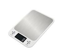 Digital Kitchen Scale, Kitchen Scale 15Kg/1g Weighing Food Coffee Balance Smart Electronic Digital Scales Stainless Steel Design for Cooking and Baking,for Baking Cooking Postage(Black_5KG)