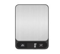 Digital Kitchen Scale, USB Digital Kitchen Scale 10Kg/1g Weighing Food Coffee Balance Smart Electronic Digital Scales Food Weight Precision Scale Grams,for Baking Cooking Postage(Battery Black_10KG)