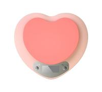 Digital Kitchen Scales Electronic Scale Heart-shaped Kitchen Scales Food Balance Measuring Pink Heart Scale Kitchen Utensil Lcd Digital Scale Highly Accurate (Size : 3 in 1 (USB))