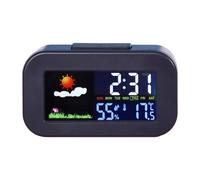 Digital Kitchen Timer - Compact Counter 9 x 5 x 3 cm, ABS Smart Watch, Multifunction Electronic Device with Colour Weather Display | Training Timer for Children School