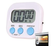 Digital Kitchen Timer,Digital Kitchen Timer - Countdown Timer with Magnetic Backed - Portable for Classroom with for Student Teacher