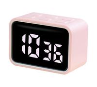 Digital Kitchen Timer Magnetic Count Up/Down Clock with Custimize Function Large LED Screen Sound Alarm Silent Operation Kitchen Time Management Tool for Kids Testing Exercise (Pink)