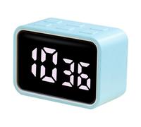 Digital Kitchen Timer Magnetic Count Up/Down Clock with Customize Function, Large LED Screen Silent Operation 65x35x45mm Rechargeable Timer with 3 Preset Buttons for Cooking Exerci (Blue)
