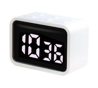Digital Kitchen Timer Magnetic with Customizable Function, Large LED Display, Silent Operation, Count Up/Down Timer for Cooking, Exercise, Kids Teaching, Time Management, 65x35x45m (White)