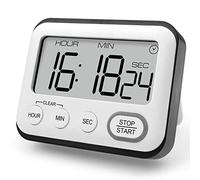 Digital Kitchen Timer Multifunctional, Cooking Timers Magnetic Countdown Countup Timer with Large LCD Display for Cooking Fitness Baking Studying Teaching