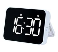 Digital Kitchen Timer with Large LED Display,Digital Timer Battery Powered, 99 Minutes 59 Seconds Countdown Count-up, 2 Brightness, 3 Volume, for Cooking & Kids & Teachers