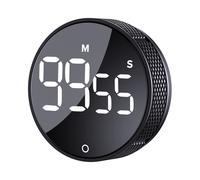 Digital Kitchen Timer with Large LED Display, Magnetic Countdown/Countup, Easy for Kids & Seniors