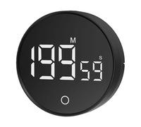 Digital Kitchen Timers, Magnetic Countdown and CountupTimer,LED Display Visual Timers,Digital Kitchen Timers for Breakfast,with 3 Volume Levels,with Magnet & Stand,Ideal for Cooking and Studying