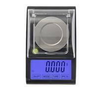 Digital Lab Scale 0.001g Accuracy Digital Precision Electronic Scale LCD Display Analytical Balance Jewelry Scale Scientific Scale for Gemstones Coins Herbs