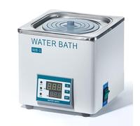Digital Lab Water Bath, 300W, 3L Stainless Steel, PID Temperature Control, Timing Function for Laboratory and Scientific Use