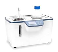 Digital Lab Water Bath, Laboratory Thermostatic Water Bath Heater, 5L Stainless Steel Inner, With Timing/Temperature RT-100℃, Anti-Dry Burn Protection, For Scientific Experiments