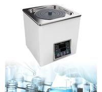 Digital Laboratory Water Bath, Stainless Steel Tank, 4 Hole Design, Temperature Range RT-99.9°C, 0.1℃ Resolution, Anti-Dry Function for Research Use