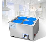 Digital Laboratory Water Bath with Stainless Steel Chamber, Precise Temperature Control & Protective Lid for Chemistry, Biology, Medical Labs