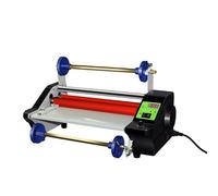 Digital Laminator Machine, Cold & Hot Roll-to-Roll Transfer, Adjustable Speed & Temperature, Electric Laminator for A3/A4 Paper, Photos & Cards
