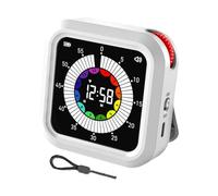 Digital LCD Display Visual Timer with Backing for Time Management in Homes Offices Gym and School Portable Electronic Timer