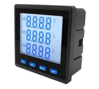 Digital LCD Display Voltmeter Ammeter Wattmeter Power Energy Frequency Meter Multi-Function Meter Tester Tools RS485 400V(With 150A CT)