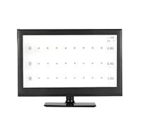 Digital LCD Eye Chart for Visual Acuity Testing, 21.5" Screen, Remote Controlled, Adjustable 1-6.2m Distance, 300+ Targets for Eye Exams