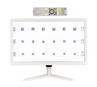 Digital LCD Eye Chart with Multiple Visual Targets and Remote for Professional Eye Exams