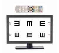 Digital LCD Eye Chart with Multiple Visual Targets and Remote for Professional Eye Exams