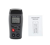 Digital LCD Wood Moisture Meter, Wood Moisture Tester with Large Display, Calibrated for 50 Wood Species, Auto Power Off, Built - in Battery Check for Lumber, Flooring,