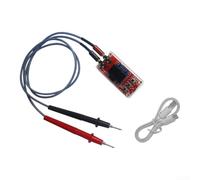 Digital LCR Meter for bridge Kit for Precise Component Testing - DIY Electronic Learning Tool with USB Data Output Red PCB Board