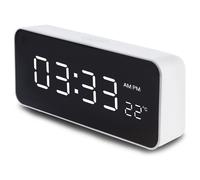Digital LED Alarm Clock Countdown Temperature Display Snooze USB Bedside Kitchen