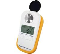 Digital LED Antifreeze Refractometer - Handheld Electronic Tester for Measuring Freezing Point of Ethylene Glycol & Propylene Glycol in Car Coolant
