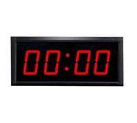 Digital LED Counter, Double-Sided Timer, 20 Groups Memory Timer, 9 Quick Countdown Timers, High Brightness, Low Power Consumption, for Running Race Event