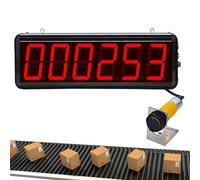 Digital LED Counter with Adjustable Infrared Sensor for Production Line Counting in Factories and Workshops