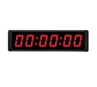 Digital LED Timer, Double-Sided Countdown Timer with 20 Memory Groups, 9 Quick Countdown Features, High Brightness, Low Power Consumption for Running Events
