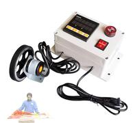 Digital Length Meter Counter with Rolling Wheel and Buzzer, Distance Counting Tool, 0-999999 Counting Range for Measuring Cable, Line, and Thread