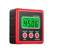 Digital Level Box Protractor Angle Finder Magnetic Inclinometer Digital Bevel Gauge Angle Measurement Tool 4 * 90° Measuring Tools(NPN NO NC)
