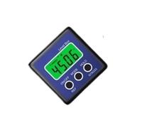 Digital Level Box Protractor Angle Finder Magnetic Inclinometer Digital Bevel Gauge Angle Measurement Tool 4 * 90° Measuring Tools(Blue)