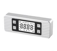 Digital Level Bubble with Three-in-One Design for Leveling Inclination and Angle Measurement Magnetic Mount