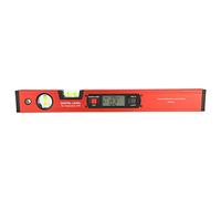 Digital Level, Digital Aluminum Alloy Magnetic Angle Finder Level Slope Meter Digital Level with Slope Percentage Magnetic Torpedo Level and Protractor 4 X 90 Gegree Inclinometer