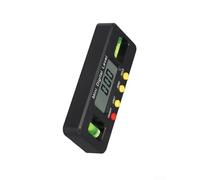 Digital Level Electronic Angle Meter with Base Protractor - 100mm / 150mm / 200mm Bar Inclinometer, 4-Side 90° Measurement, mm/m/in/ft /% Slope / ° Units, Dual Powered, Built-in Magnets(100MM)
