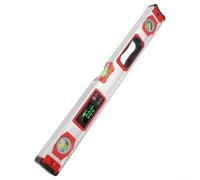 Digital Level, Electronic Electronic Digital Level Aluminum Alloy Level With Magnetic Waterproof Slope, Three-in-one Measurement With Adjustable Bubble Horizontal, Vertical Three Types (600mm)