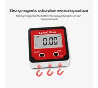 Digital Level Protractor Inclinometer Mag-netic Level Angle Meter Angle Finder Level Box Angle Measuring Tool for Carpentry/Building/Automobile