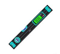 Digital Level Ruler with LCD Display 200/300/400/500mm Angle Finder Inclinometer for Construction and Engineering, ±0.05° Accuracy(500mm)
