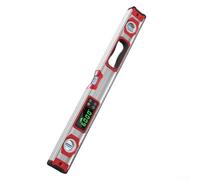 Digital Level Tool,Aluminum Alloy Ruler With Magnetic Base Waterproof Spirits Level,For Construction Measurement(600mm)