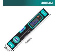 Digital Level with Display and Magnetic Base, 200/300/400/500mm Angle Meter for Construction and Renovation, for AUTO Shutoff and Sound Alert, ABS Material (400mm)