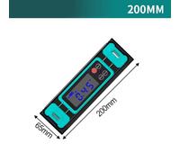Digital Level with LED Display and Magnetic Base, 200/300/400/500mm Angle Meter for Construction and Renovation, for AUTO Shutoff and Sound Alert, ABS Material