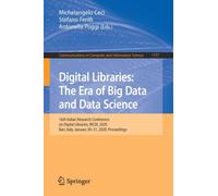 Digital Libraries: The Era of Big Data and Data Science : 16th Italian Research Conference on Digital Libraries, IRCDL 2020, Bari, Italy, January 30-31, 2020, Proceedings