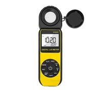 Digital light meter, HP-881D Light Meter 400,000 LUX Digital Luxmeter Luminance Lux Fc Test Max Min Handheld Type Illuminometers Photometer for Garden Indoor Plants, Photography