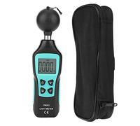 Digital Light Meter Luxmeter Illuminometer - Portable RM063 0-200K Lux Range - Backlit LCD, Energy Saving Auto Power Off - Ideal for Photographers & Lightin