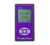 Digital Light Meter, UV Meter LH127 Infrared Radiometer Sunlight Solar Ultraviolet Lamp Illuminometer Light Intensity Tester,easy to carry